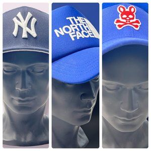 Yankees Psycho Bunny The North Face Hats Lot